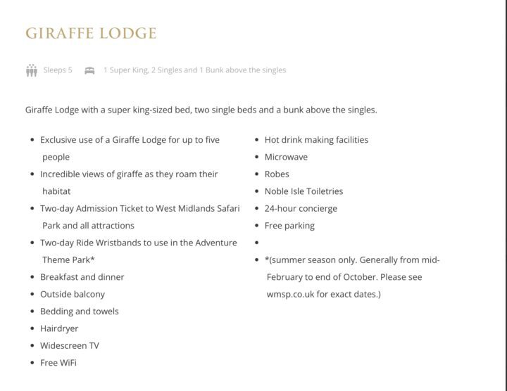 1 NIGHT GIRAFFE LODGE STAY - Image 2