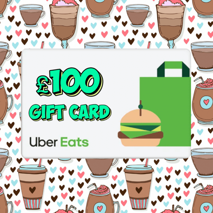 WIN A £100 UBER EATS GIFT CARD