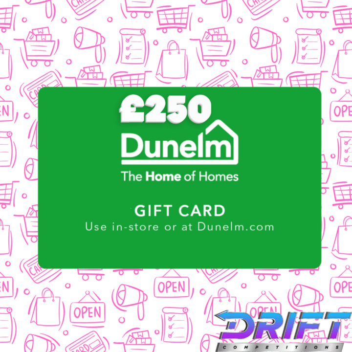 WIN A £250 DUNELM GIFT CARD