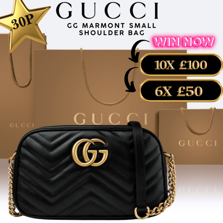 WIN THIS GUCCI MARMONT SMALL SHOULDER BAG