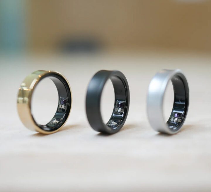 SAMSUNG GALAXY RING IN SILVER, BLACK OR GOLD - Image 3