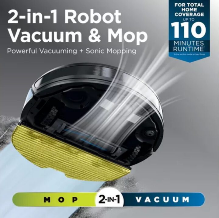 SHARK MATRIX 2IN1 ROBOT HOOVER + MOP - Image 2