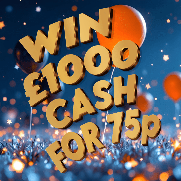 WIN £1000 CASH FOR JUST 75p