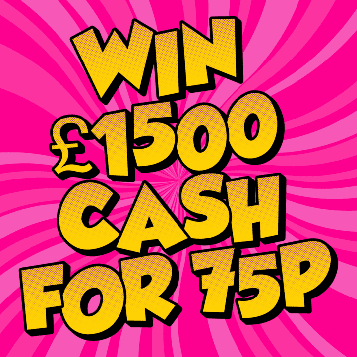 WIN £1500 FOR 75P