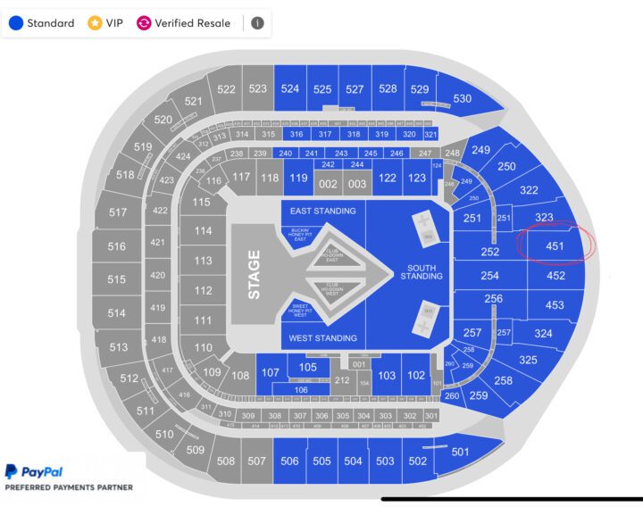 BEYONCÉ TOUR 4X TICKETS - Image 2