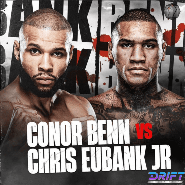 WIN 4 X TICKETS Chris Eubank Jnr v Conor Benn FIGHT